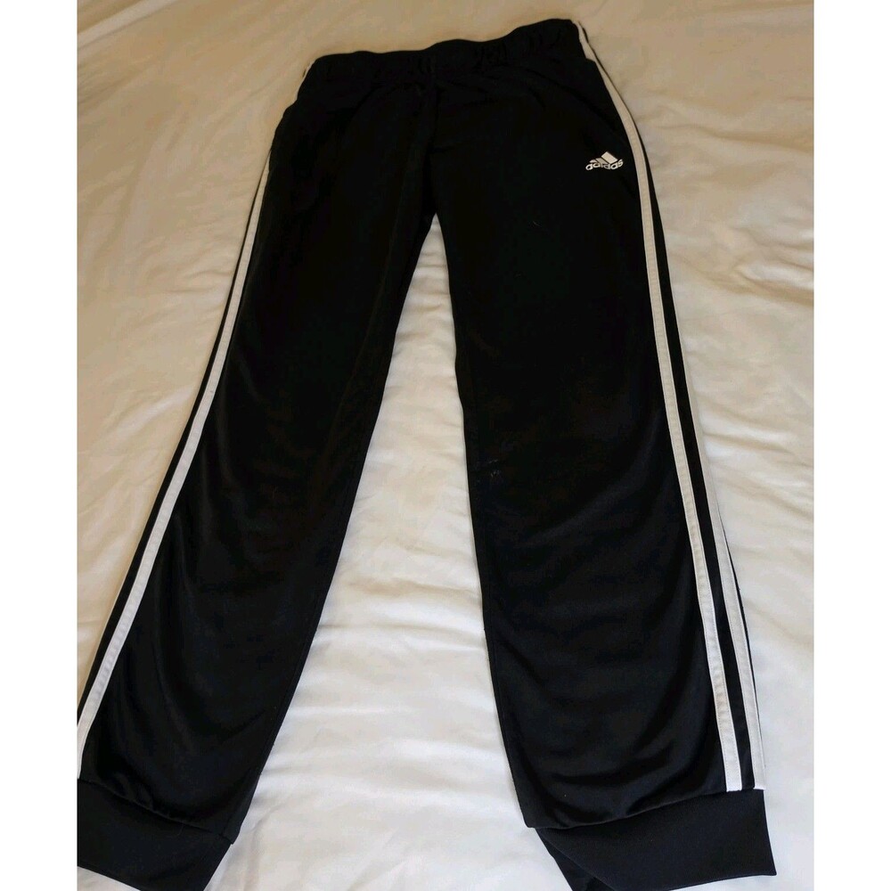 Lot of 2 Women's Sweatpants Size M Adidas Track Pants Tek Gear Olive Joggers